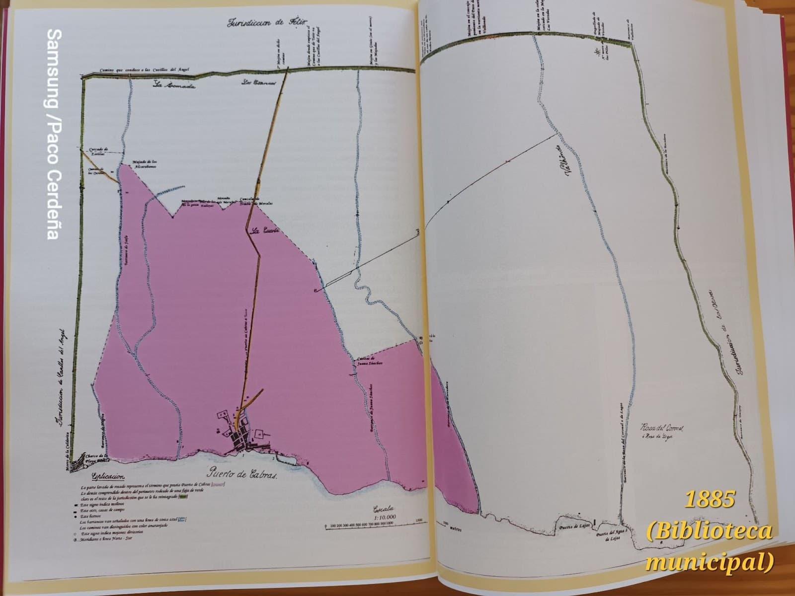 Ilustración editorial inspirada en el conflicto territorial entre Tetir y Puerto de Cabras